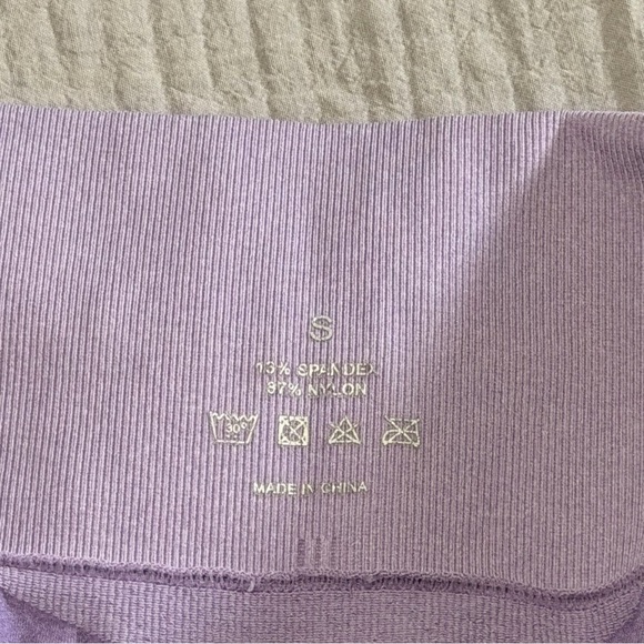 NVGTN Women's Lavender Purple Shorts - Picture 2 of 6